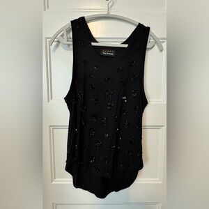The Kooples Sport Sequined Tank Size 1